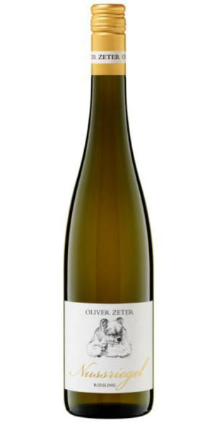 Bottle of 2017 Oliver Zeter Riesling Nussriegel - Caviste Wine