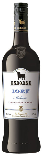Bottle of NV Osborne 10RF Medium Oloroso - Caviste Wine