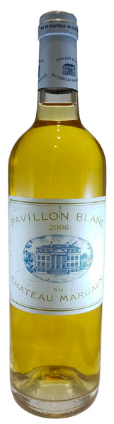 Bottle of 2006 Pavillon Blanc Chateau Margaux, France - Caviste Wine