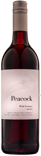 Bottle of 2014 Peacock Wild Ferment Merlot - Caviste Wine