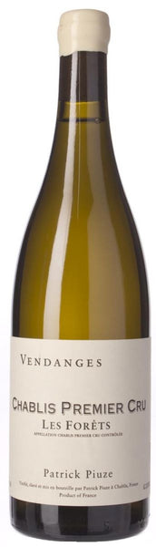 Bottle of 2014 Patrick Piuze Chablis 1er Cru Forets - Caviste Wine