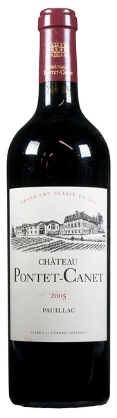 Bottle of 2005 Chateau Pontet Canet, Pauillac - Caviste Wine