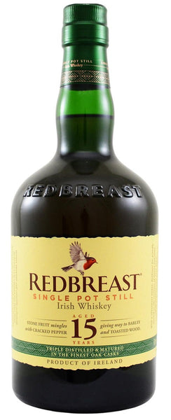 Redbreast 15-Year-Old Single Pot Still Irish Whiskey, 46%