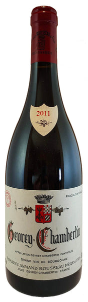 Bottle of 2011 Domaine Armand Rousseau Gevrey Chambertin - Caviste Wine