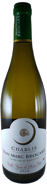 Bottle of 2018 Julien Brocard Vieilles Vignes Sainte Claire Chablis, France - Caviste Wine