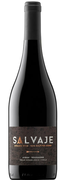 Bottle of 2020 Emiliana Salvaje Syrah, Casablanca - Caviste Wine