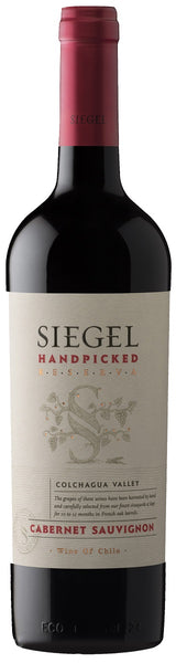 Bottle of 2020 Siegel Cabernet Sauvignon, Chile - Caviste Wine