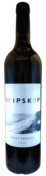 Bottle of 2016 Skipskop Petit Verdot, South Africa - Caviste Wine