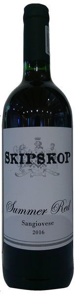 Bottle of 2016 Skipskop Sangiovese 'Summer Red', Western Cape, South Africa - Caviste Wine