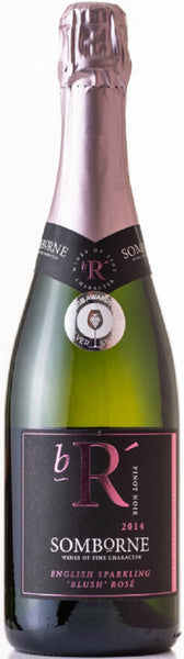 Bottle of 2014 Somborne Valley Blush Rose, Hampshire - Caviste Wine