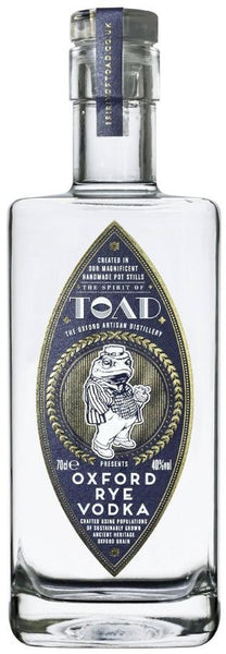 TOAD Oxford Rye Vodka - Caviste