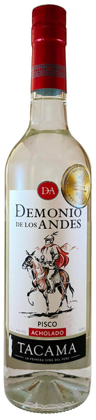 Bottle of Demonio De Los Andes Pisco, Tacama, Peru - Caviste Wine