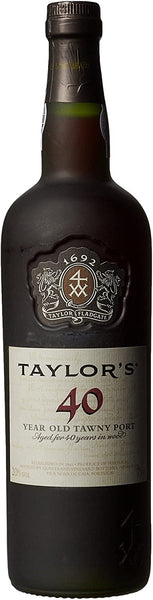 Bottle of Taylors 40 Year Old Tawny Port - Caviste Wine