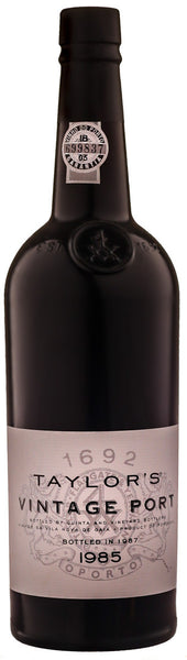 Bottle of 1985 Taylors Vintage Port - Caviste Wine