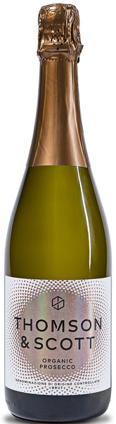Bottle of NV Thompson & Scott Organic Prosecco - Caviste Wine