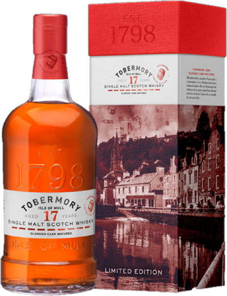 Tobermory 2004, 17-Year-Old Oloroso Cask, Single Malt Scotch Whisky, 55.9%