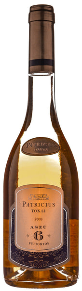 Bottle of 2003 Patricius Tokaji Aszu 6 Puttonyos - Caviste Wine