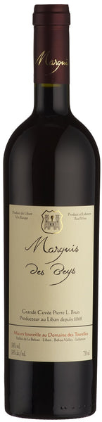 Bottle of 2015 Domaine des Tourelles Marquis des Beys, Lebanon - Caviste Wine