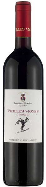 Bottle of 2018 Domaine des Tourelles Old Vine Cinsault, Lebanon - Caviste Wine