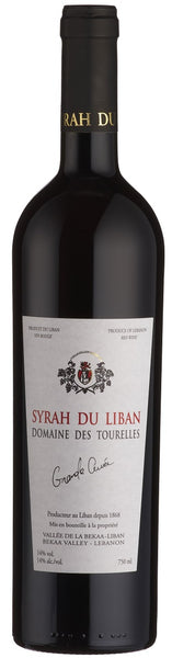 Bottle of 2014 Domaine des Tourelles Syrah du Liban - Caviste Wine