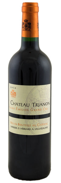 Bottle of 2012 Chateau Trianon St Emilion Grand Cru - Caviste Wine
