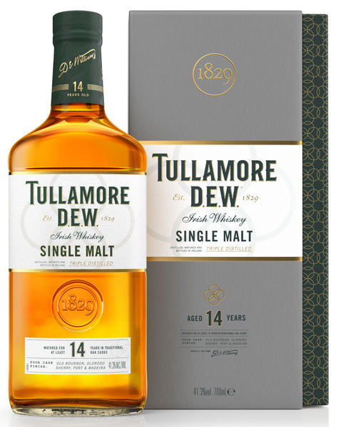 Tullamore D.E.W. 14-Year-Old Single Malt Irish Whiskey, 41.3%