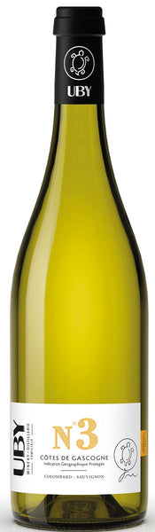 Bottle of 2019 Domaine Uby No.3 Colombard Ugni Blanc - Caviste Wine