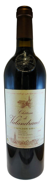 Bottle of 2000 Chateau de Valandraud, Saint Emilion - Caviste Wine