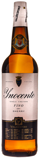 Bottle of NV Valdespino Fino Inocente Single Vineyard - Caviste Wine