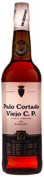 Bottle of NV Valdespino Palo Cortado Viejo - Caviste Wine