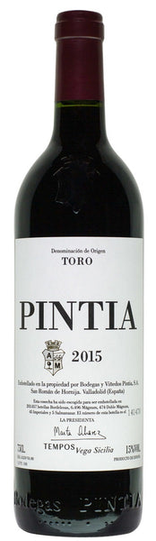 Bottle of 2016 Tempos Vega Sicilia Pintia Ribera del Duero, Spain - Caviste Wine