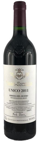 Bottle of 2011 Vega Sicilia Unico, Ribera del Duero, Spain - Case of 3 - Caviste Wine