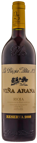 Bottle of 2011 Vina Arana Reserva La Rioja Alta - Caviste Wine