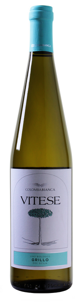 Bottle of 2017 Colomba Grillo Vitese, Sicily, Italy - Caviste Wine