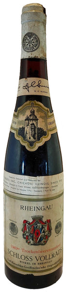 Bottle of 1949 Schloss Vollrads Riesling Trockenbeerenauslese, Germany - Caviste Wine