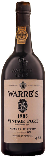 Bottle of 1985 Warre Vintage - Caviste Wine