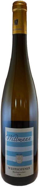 Bottle of 2016 Wittmann Westhofener Riesling Trocken, Rheinhessen - Caviste Wine