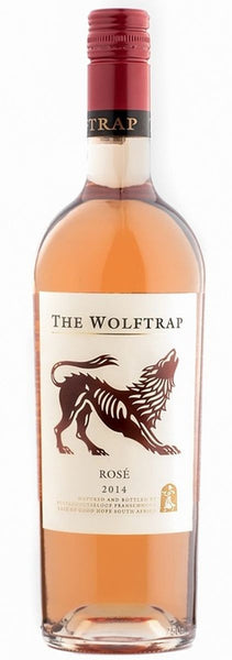 Bottle of 2015 Wolftrap Rose - Caviste Wine