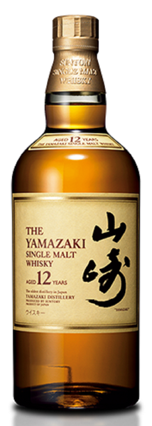 Bottle of The Yamazaki 12-Year-Old Single Malt Whisky, Japan, 43% - Caviste Wine