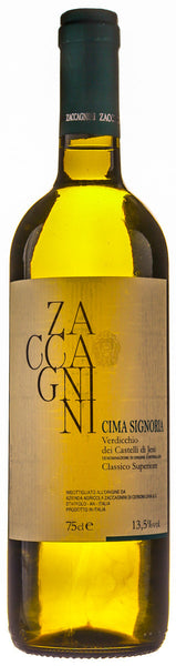 Bottle of 2015 Zaccagnini Verdicchio Cima Signoria - Caviste Wine