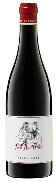 Bottle of 2017 Pinot Noir Reserve, Oliver Zeter, Pfalz - Caviste Wine