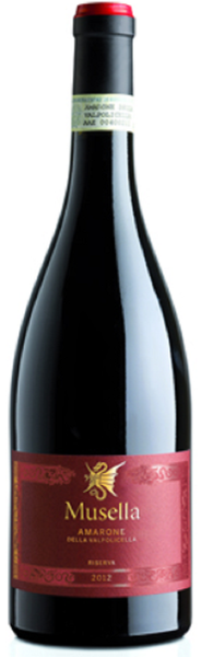 Bottle of 2012 Musella Amarone della Valpolicella Riserva, Italy - Caviste Wine