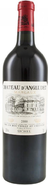 Bottle of 2000 Chateau d'Angludet Margaux, France MAGNUM - Caviste Wine