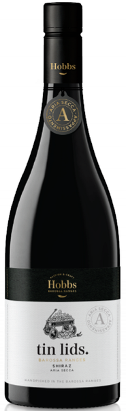 Bottle of 2018 Hobbs Tin Lids Aria Secca Shiraz, Barossa Valley - Caviste Wine