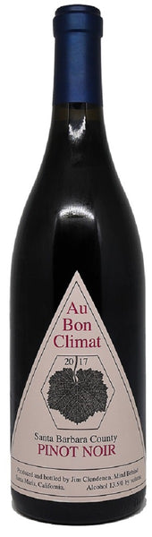 Bottle of 2017 Au Bon Climat Pinot Noir, California - Caviste Wine