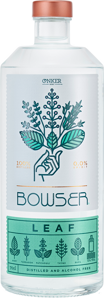 Bottle of Conker 'Bowser Leaf' Alcohol Free Spirit - Caviste Wine