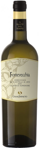 Bottle of 2020 CasalFarneto Fontevecchia Verdicchio, Marche, Italy - Caviste Wine