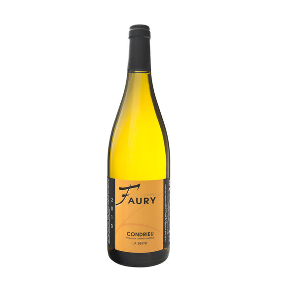 Bottle of 2018 Domaine Faury La Berne Condrieu - Caviste Wine