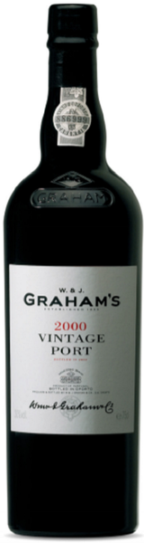 Bottle of 2000 Graham's Vintage Port - Caviste Wine
