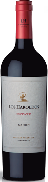 Bottle of 2019 Los Haroldos Roble Malbec, Argentina - Caviste Wine